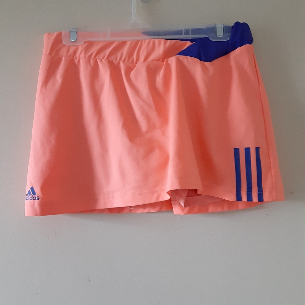 Adidas Sz M LTennis Climalite Response Skort Athleisure Workout Loungewear - Picture 1 of 6